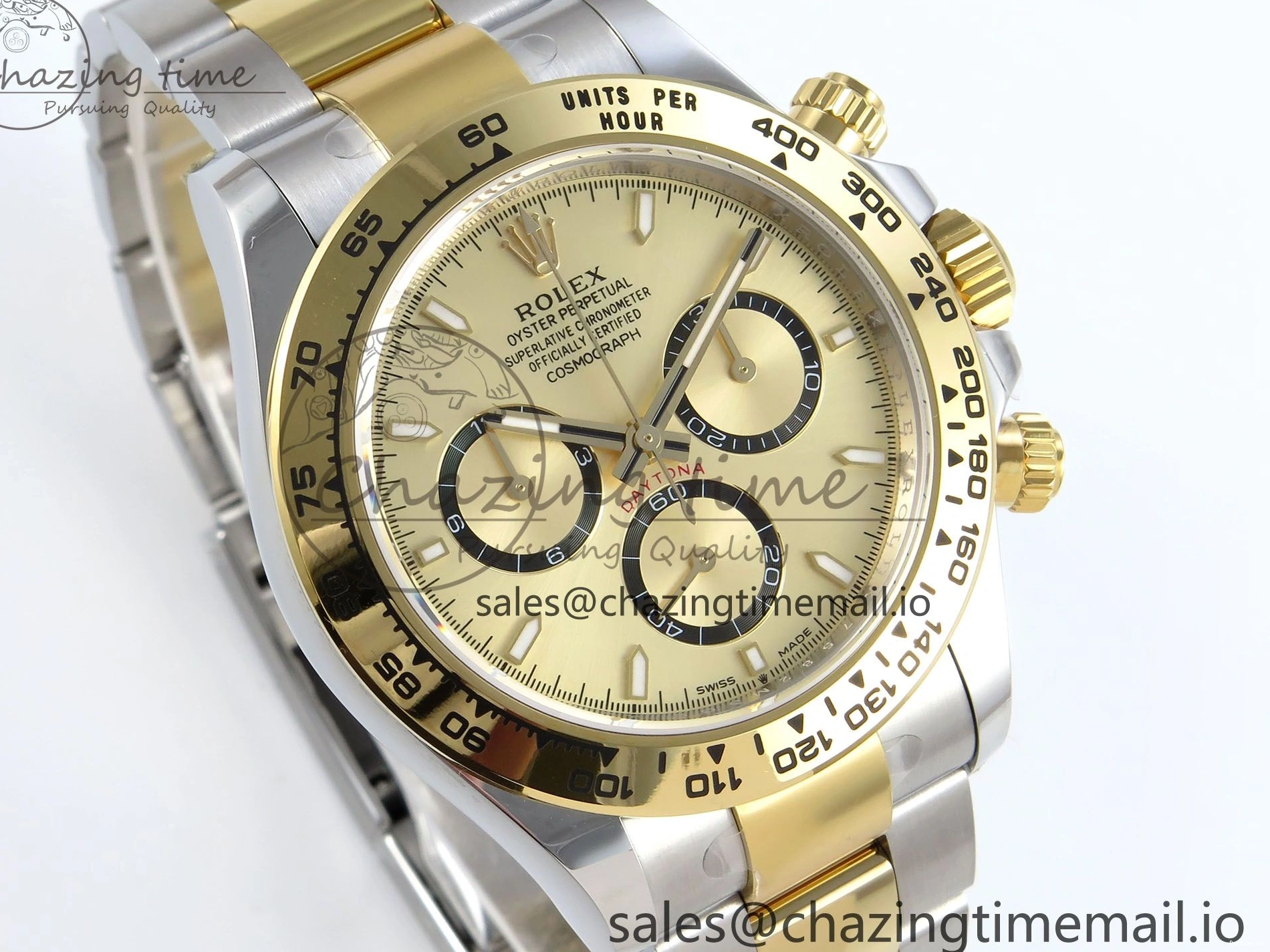 0103 Daytona 126503 APSF 1:1 Best Edition YG Dial on SS YG Braclet SH Timeless 734